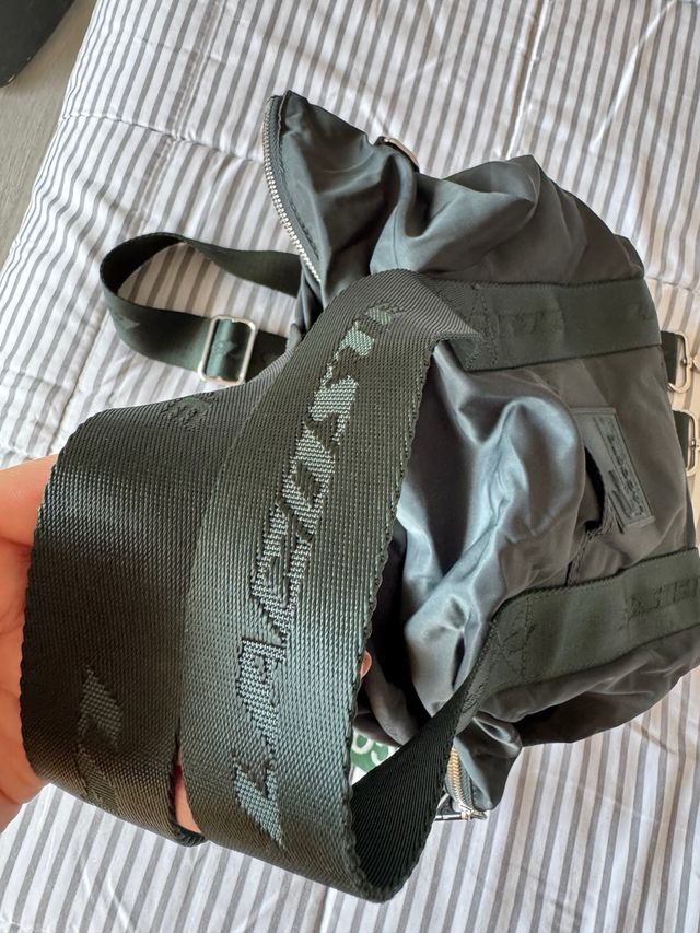 Bolso Lacoste Verde Oscuro Mujer