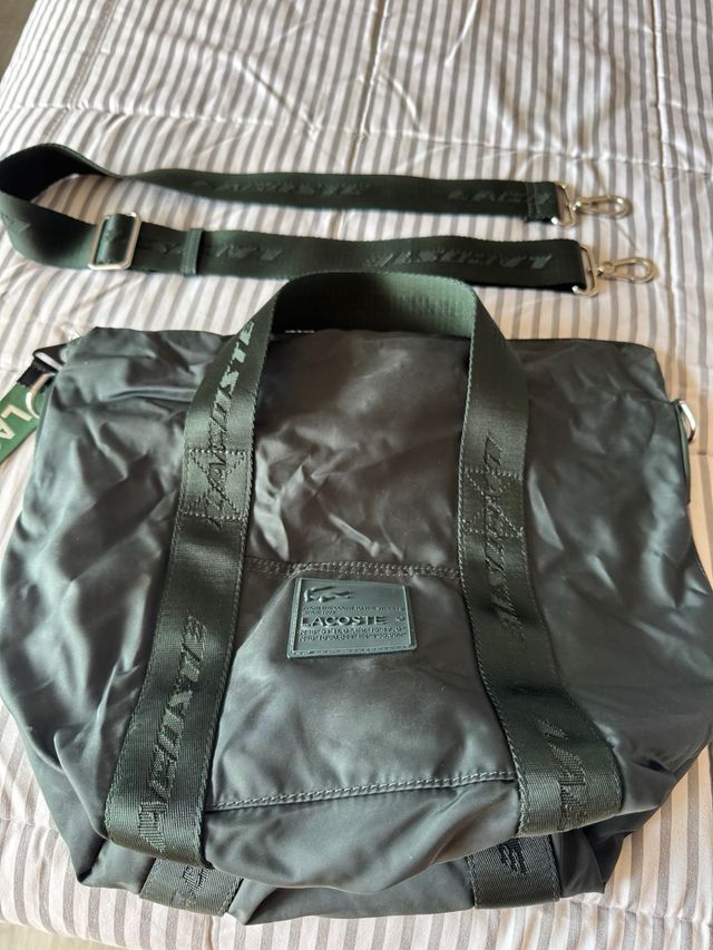 Bolso Lacoste Verde Oscuro Mujer