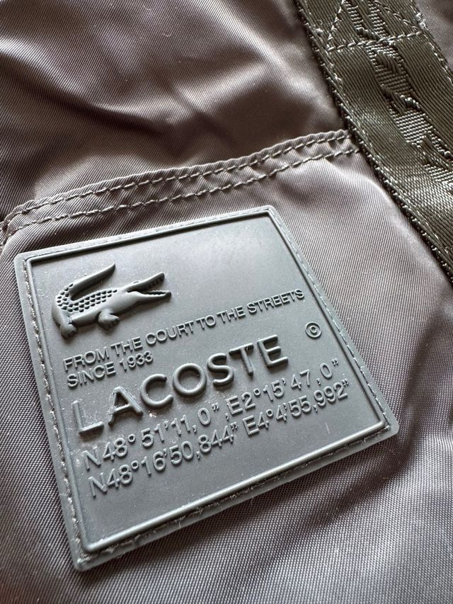 Bolso Lacoste Verde Oscuro Mujer