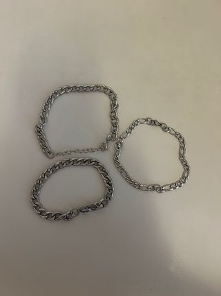 Pulsera Acero Eslabón Hombre