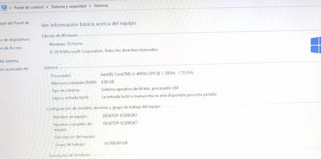 Portátil HP 250 G4 Negro Impecable