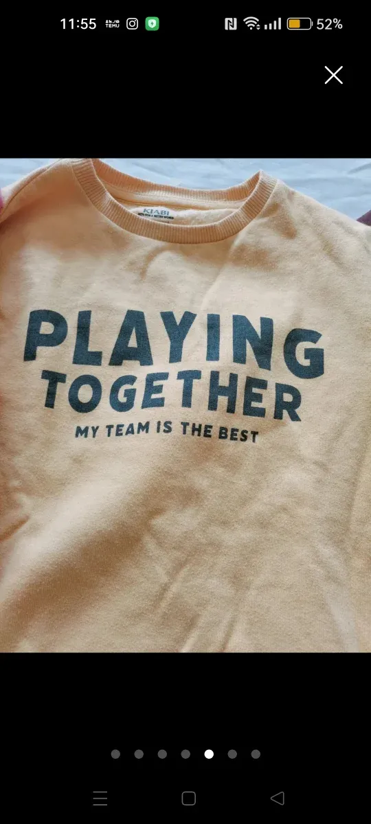 Lote 4 sudaderas y 2 jerseys Talla 10