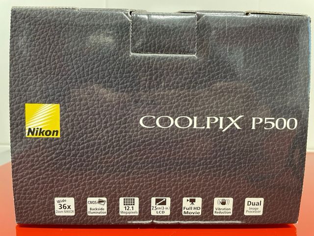 Cámara Nikon Coolpix P500 36x Zoom