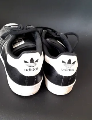 Adidas Superstar Zapatillas Negras Talla 42