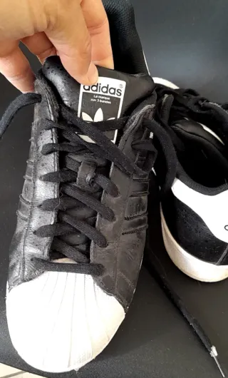 Adidas Superstar Zapatillas Negras Talla 42