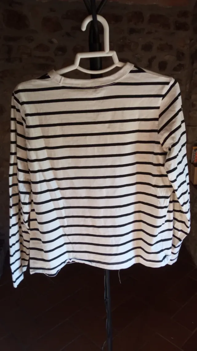 Camiseta H&M Rayas Talla S