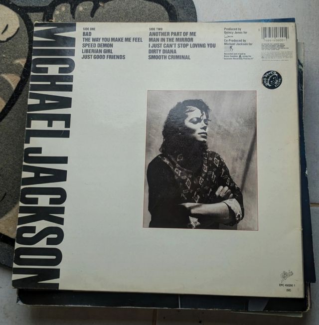Michael Jackson Bad Vinilo LP