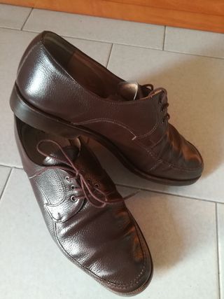 Scarpe uomo classiche stringate marroni