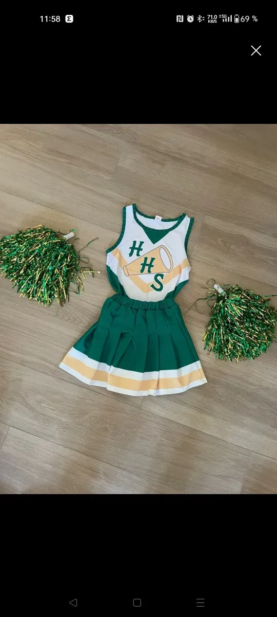 Disfraz Animadora 9-12 años