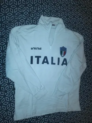 Felpa uomo Italia zip vintage