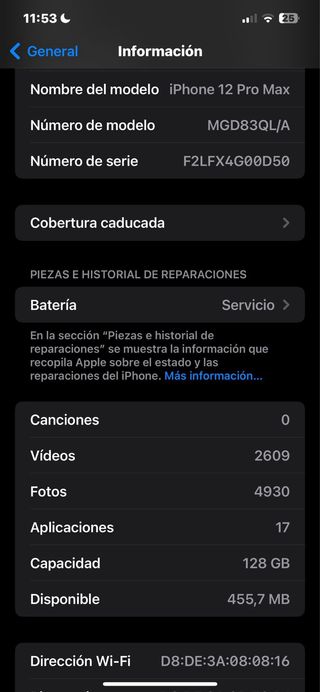 iPhone 12 Pro Max Plata y Blanco