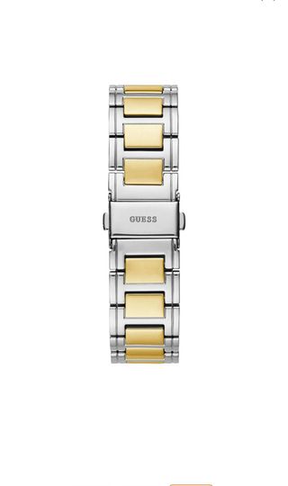 Reloj Guess Original U1337L4 Dorado y Plateado