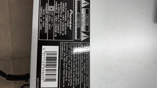 Amplificador Pioneer Plata