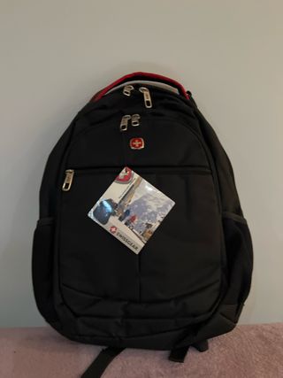 Mochila Swissgear Negra y Roja ideal para Portátil