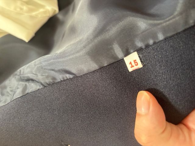 Traje de Comunión Almirante Azul y Dorado