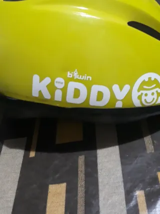 Casco B'Twin para Niños Amarillo