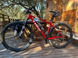 Bicicleta Trek Carbono Roja