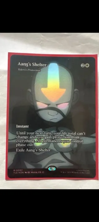 Carta MTG Aang's Shelter (Teferi's Protection)foil