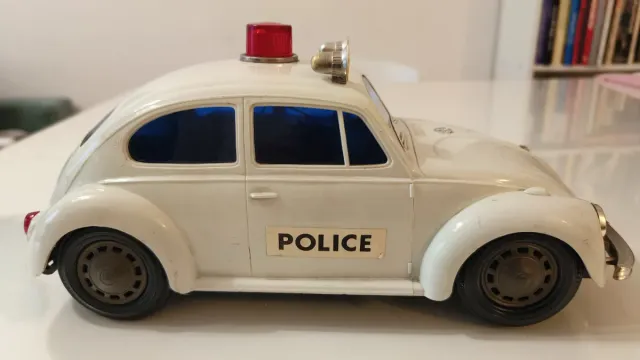 Modellino Auto Polizia anni '70