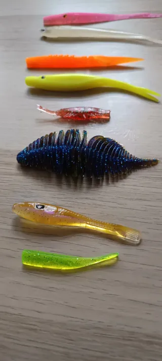 Lote señuelos pesca variados