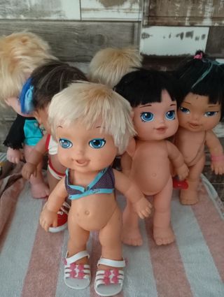 Lote de 6 muñecas Jaggets Famosa grandes 10€ todas