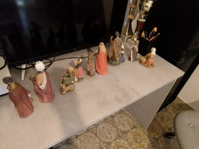 Presepe 8 pezzi grandi di qualità!
