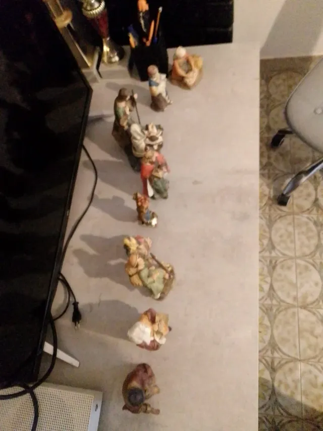 Presepe 8 pezzi grandi di qualità!