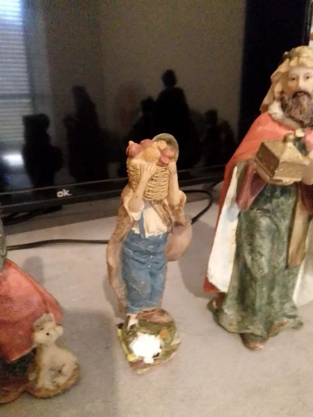 Presepe 8 pezzi grandi di qualità!