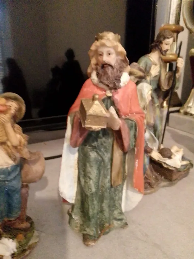 Presepe 8 pezzi grandi di qualità!