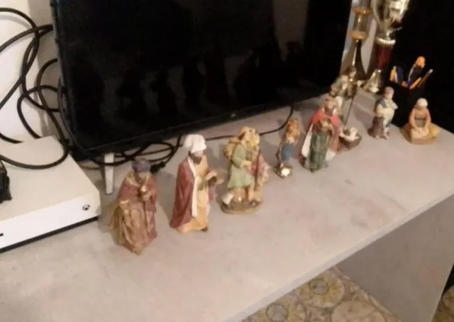 Presepe 8 pezzi grandi di qualità!