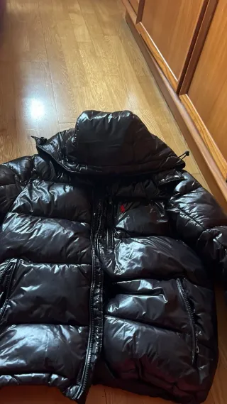 Abrigo Negro Polo Ralph Lauren