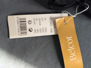 Body Belcor Negro Talla 100 D Nuevo