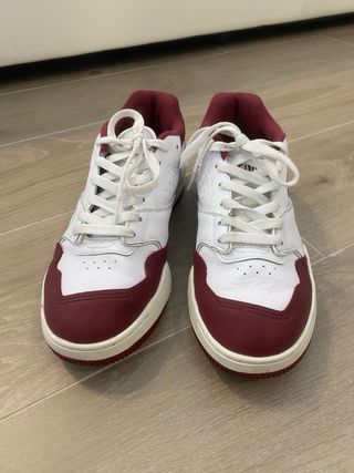 Zapatillas Lacoste Lineshot Blanco/Burdeos Talla 4