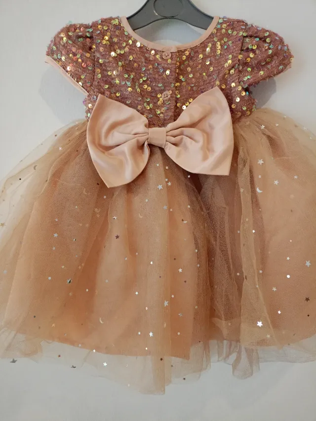 Vestido niña navideña