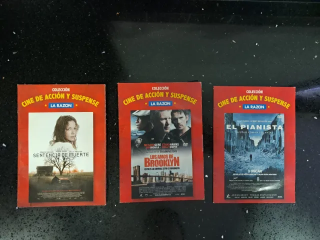 Colección Películas DVD Acción y Suspense