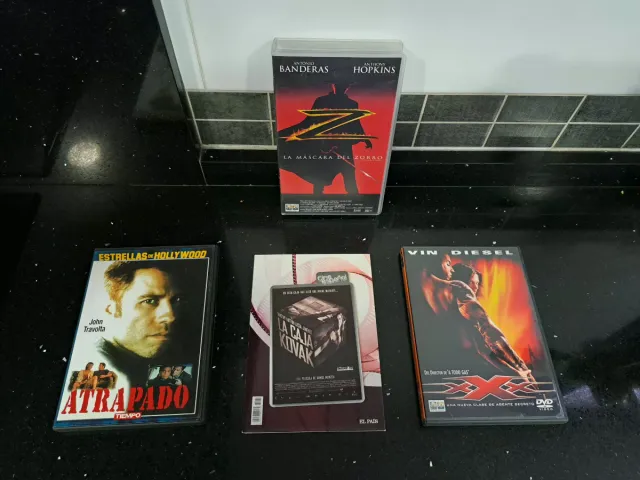 Colección Películas DVD Acción y Suspense