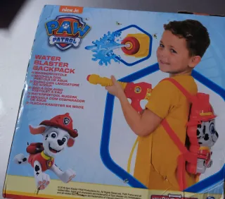 Patrulla Canina Mochila Pistola Agua