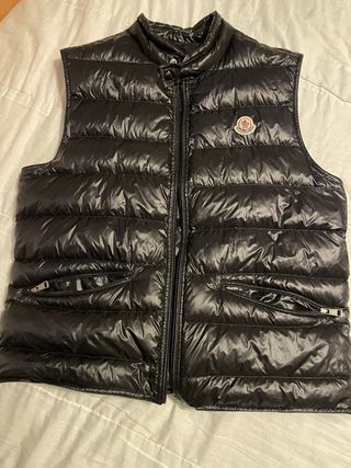 Chaleco Moncler Negro Talla M
