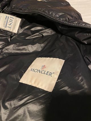 Chaleco Moncler Negro Talla M