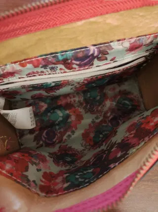 Bolso Desigual Multicolor y Rosa