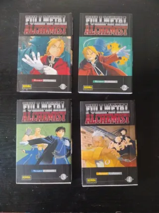 FULLMETAL ALCHEMIST 1,2,3 y 4 (CÓMIC MANGA) (Spani