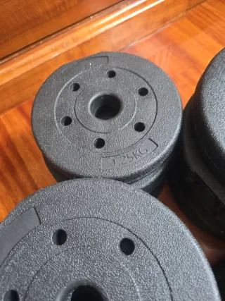 Set de Pesas Ajustables Gimnasio