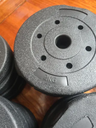 Set de Pesas Ajustables Gimnasio