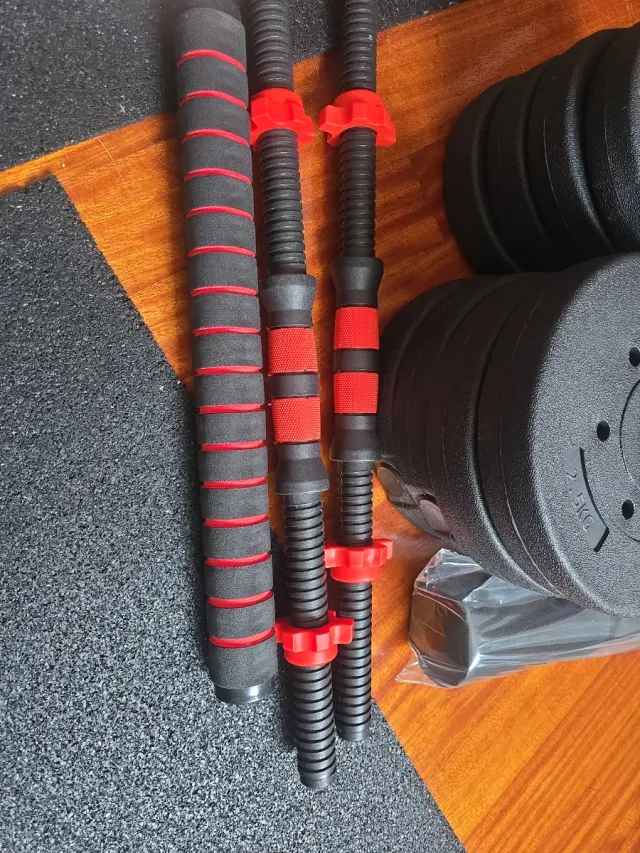 Set de Pesas Ajustables Gimnasio