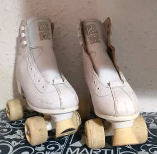 Patines 4 Ruedas KRF School Blancos