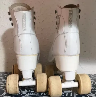 Patines 4 Ruedas KRF School Blancos