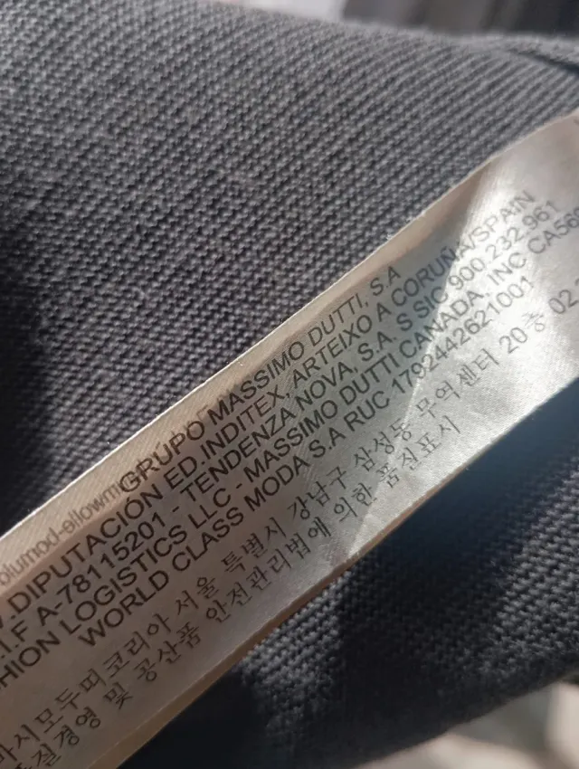 Chaqueta de caballero  Massimo Dutti Gris