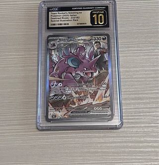 Lotto 4 Carte Pokemon Gradate CGC 10
