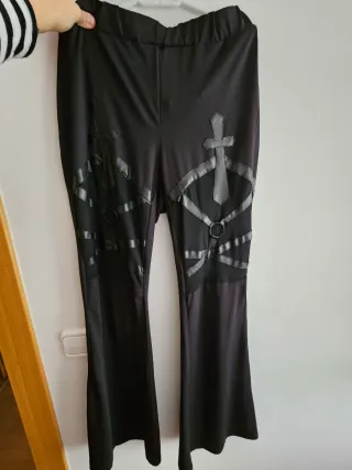 Leggings Goth/Alternativos Negros