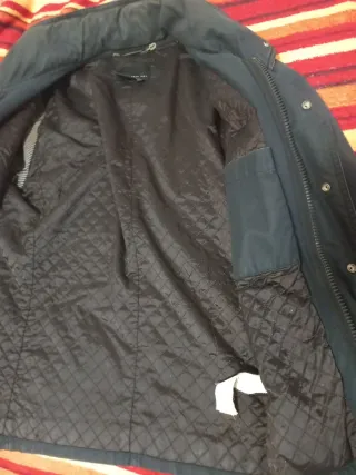 Cazadora Zara Man Talla M Negra